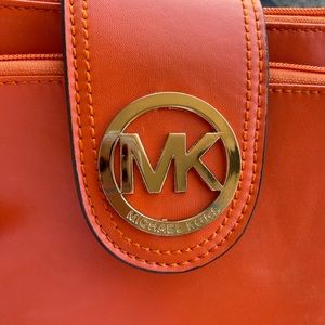 Michael Kors crossbody bag in tangerine orange